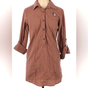 Columbia Florida State Roll tab sleeve dress size small
